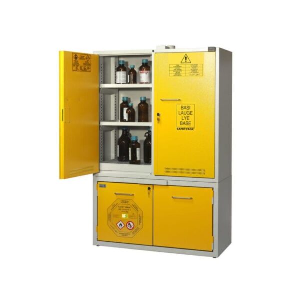 Cabinet for Flammables + Chemicals, Acids and Bases - KEMFIRE 1100 A TYPE A