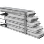 Freezer Cryovial Rack Sliding