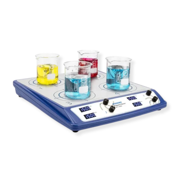Magnetic stirrer multiposition