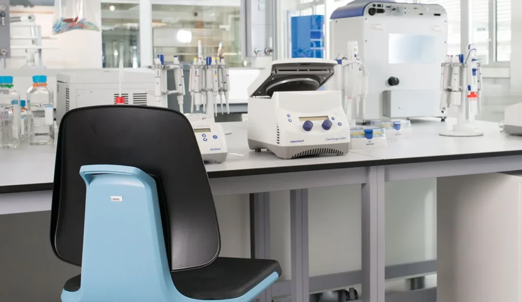 Laboratory chairs and stools