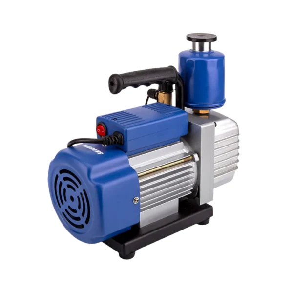 Oil-sealed rotary vane