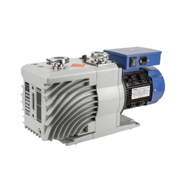Oil-sealed rotary vane
